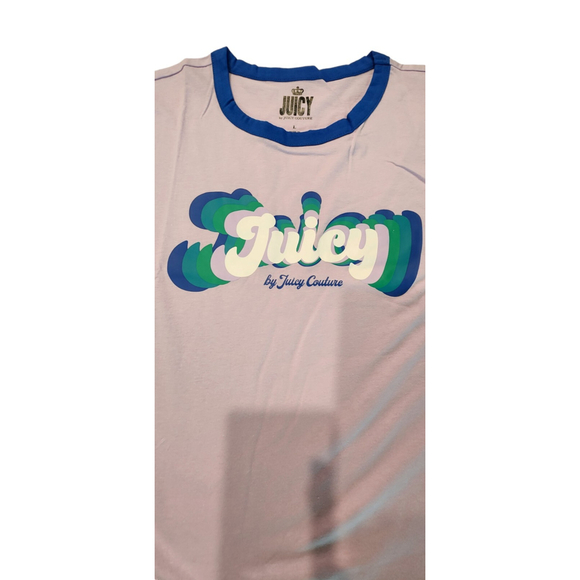 Juicy By Juicy Couture Women's Crew Short Sleeve Tee XL NWT - Picture 5 of 5